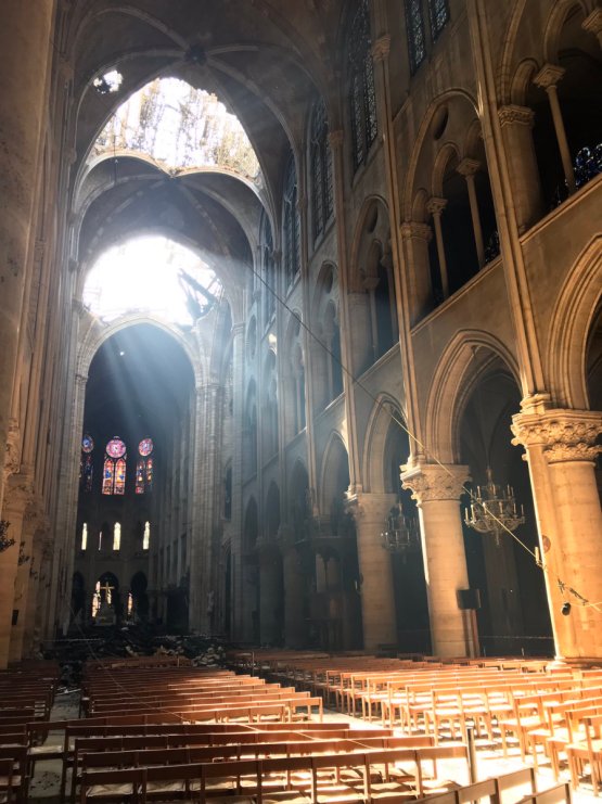 Let's fix up Notre Dame with concrete and steel: but enjoy the sunshine while it lasts – Stained Glass Attitudes